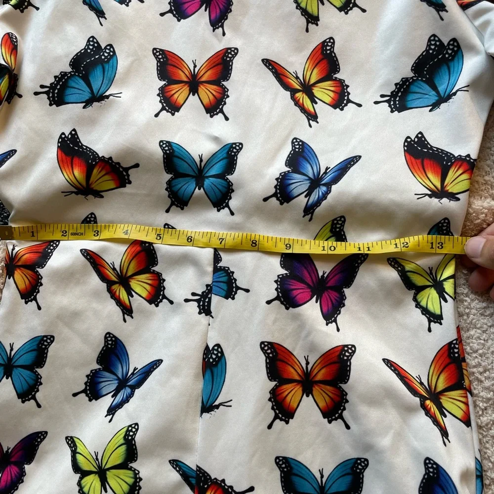 Y2K Rainbow Butterfly Romper - Picture 9 of 9